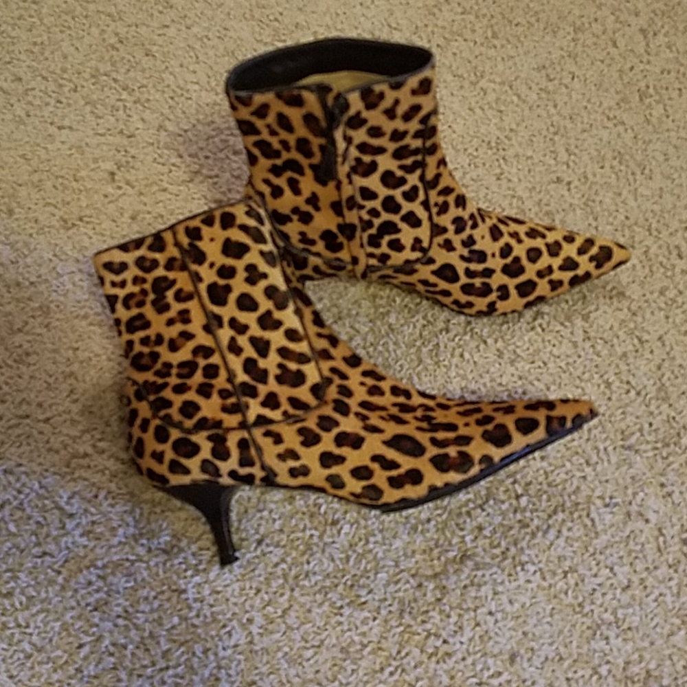 Cole Haan Fiora Nike Air Calf hair short boot